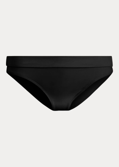 Women's Ralph Lauren Solid Hipster Bikini Bottom | 059182AFX